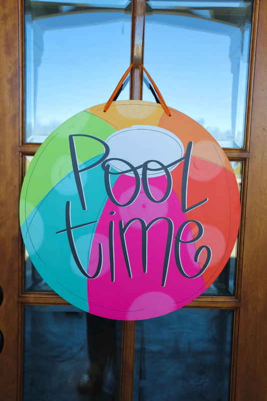 Pool Time Doorhanger