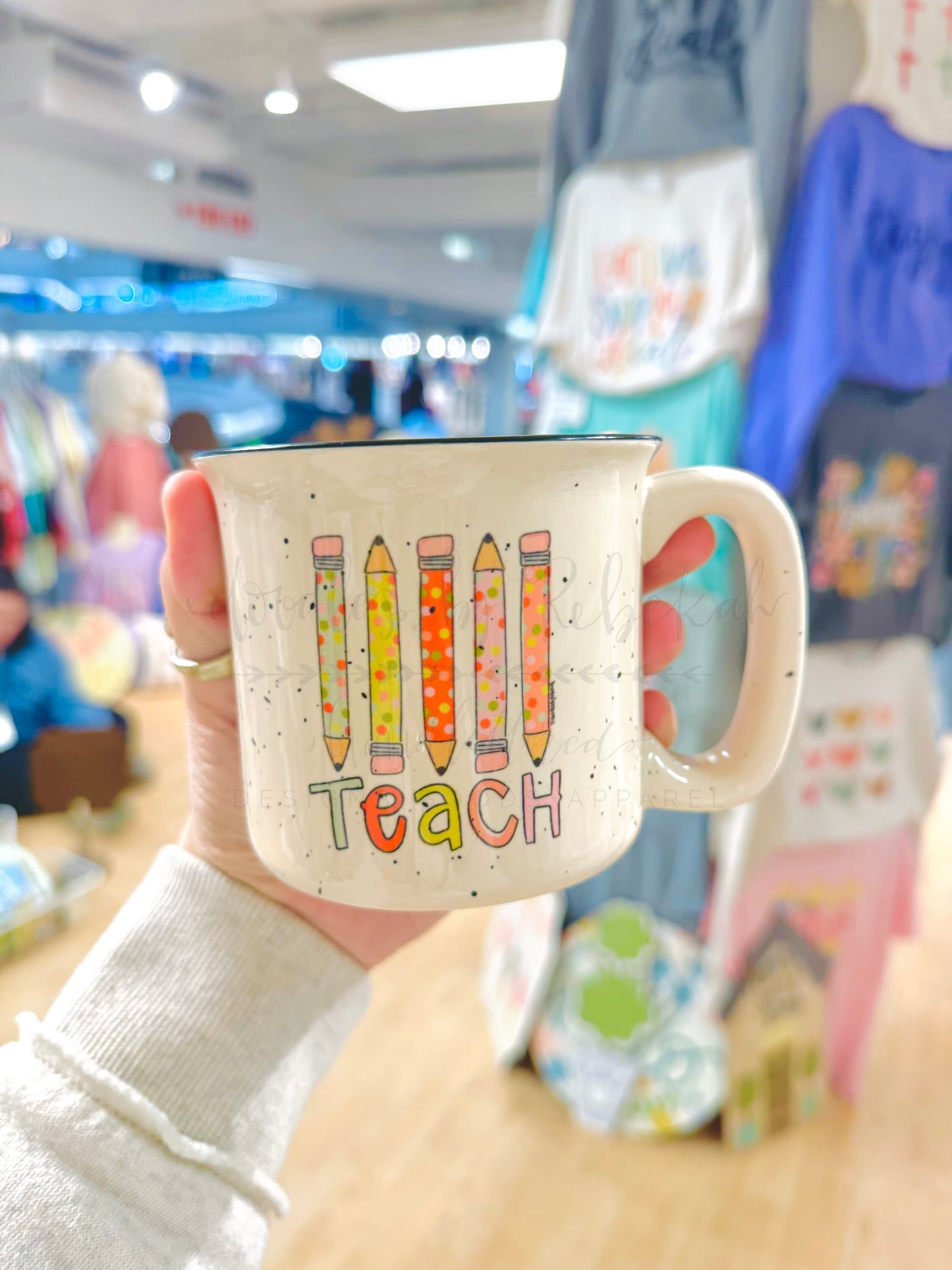 Teach Pencil Mug - Coffee Mug