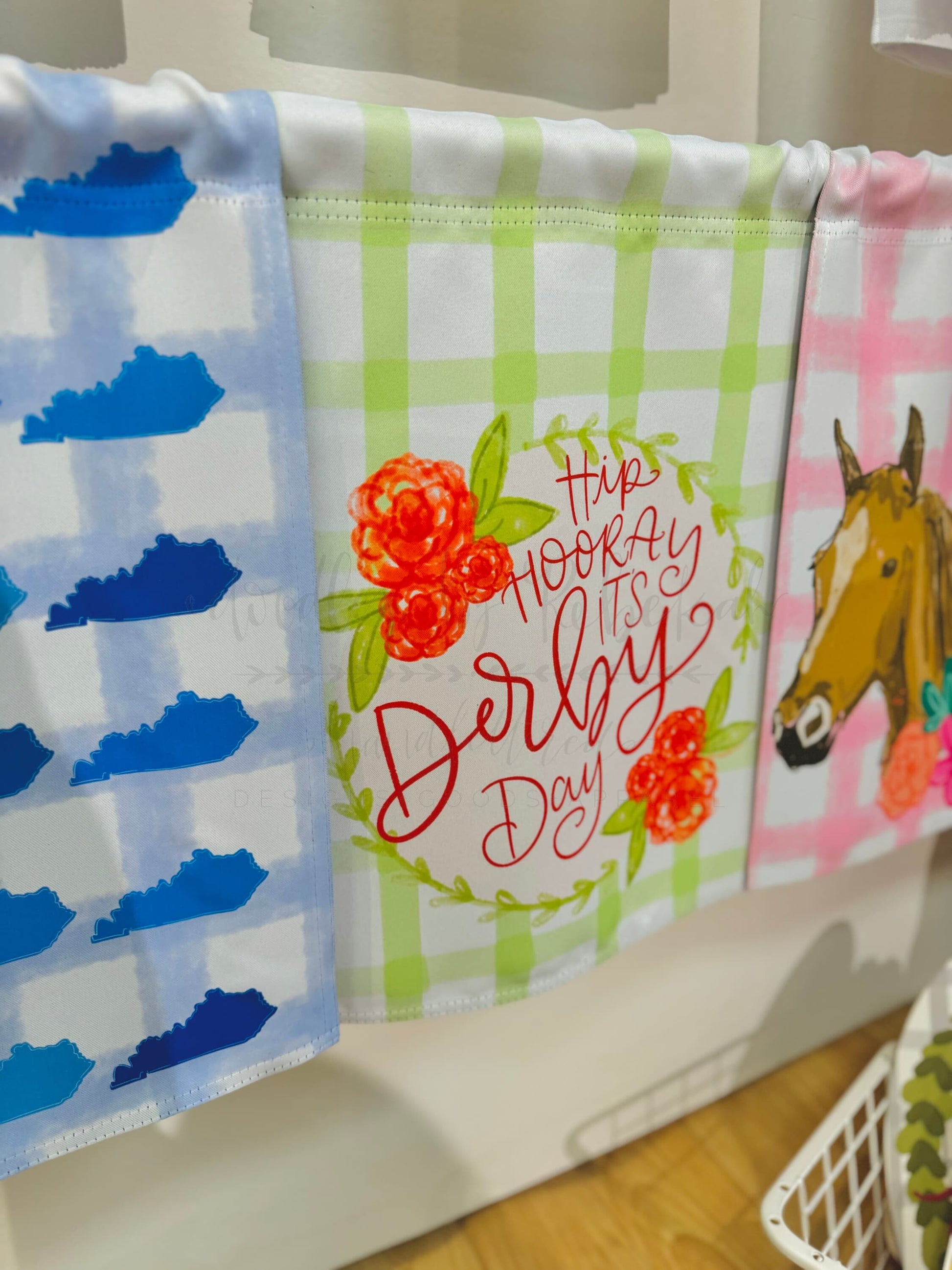 Hip Hooray It’s Derby Day Garden Flag - Garden Flag