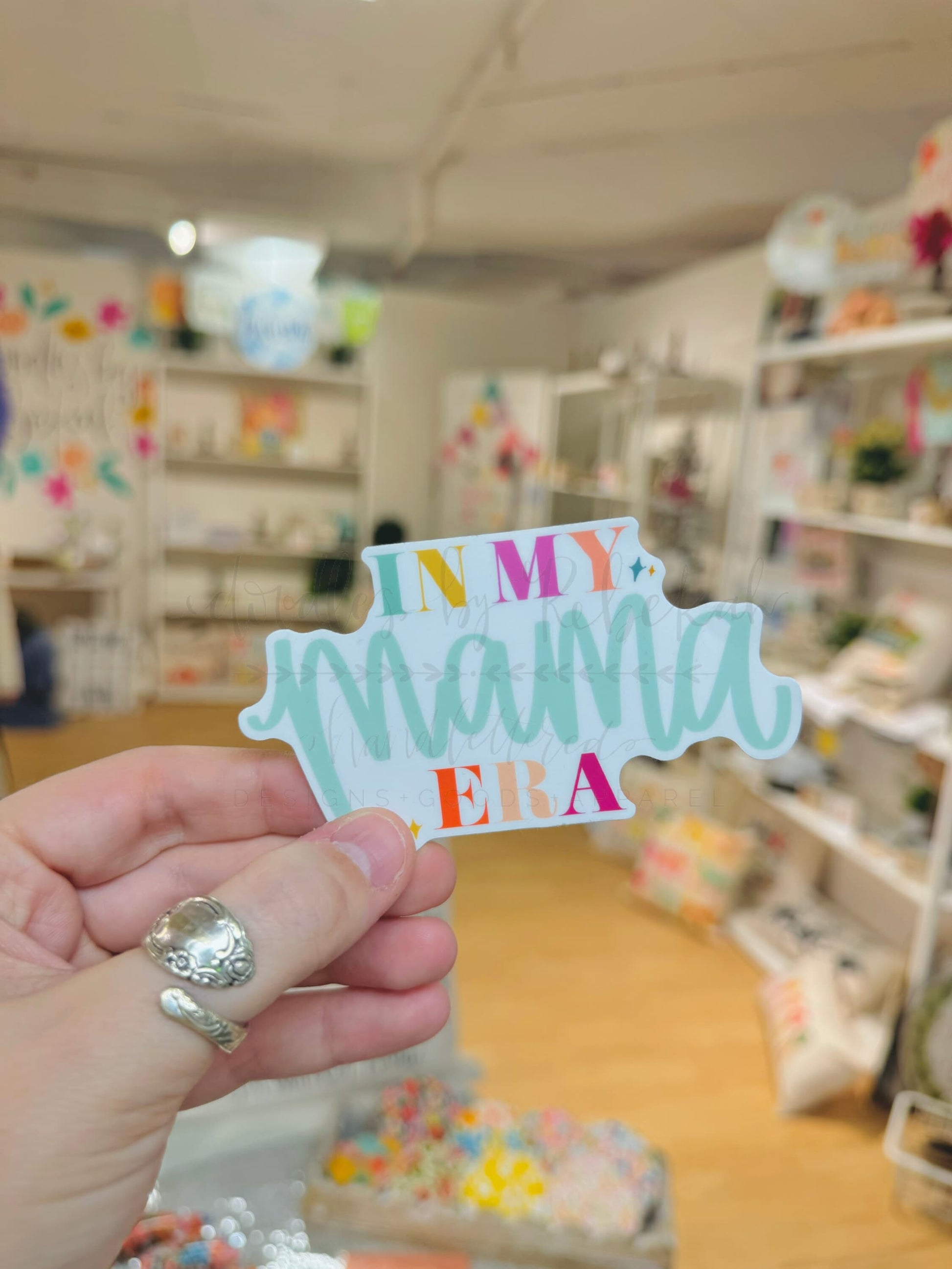 In My Mama Era Sticker - Sticker