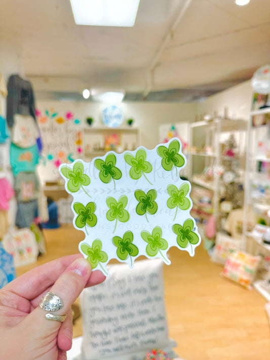 Lucky Clover Sticker - Sticker