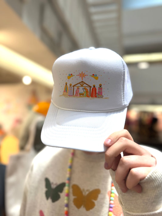 Colorful Nativity Trucker Hat