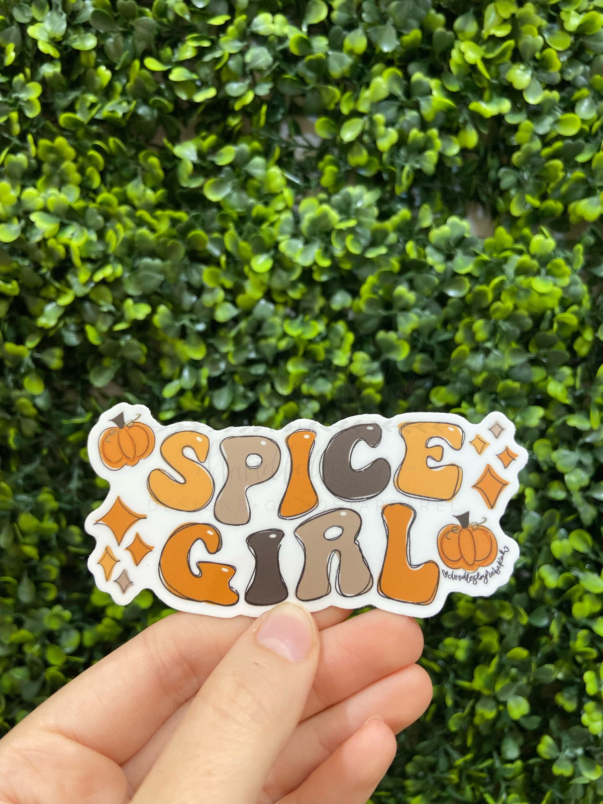 Spice Girl Sticker - Sticker