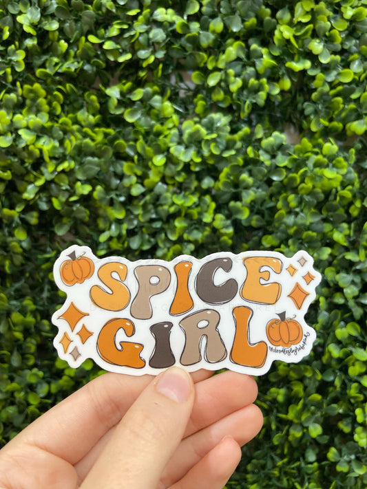 Spice Girl Sticker - Sticker