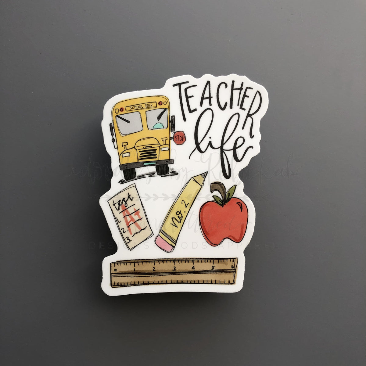 Teacher Life Sticker - Sticker
