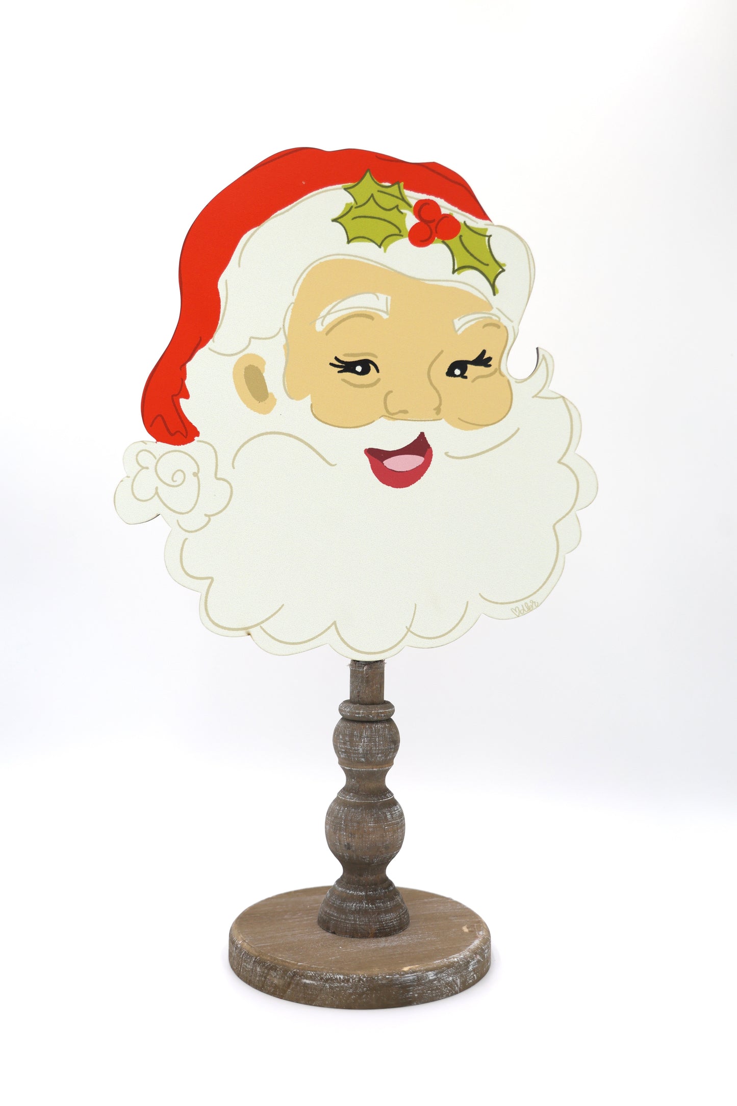 Jolliest Red Santa Topper