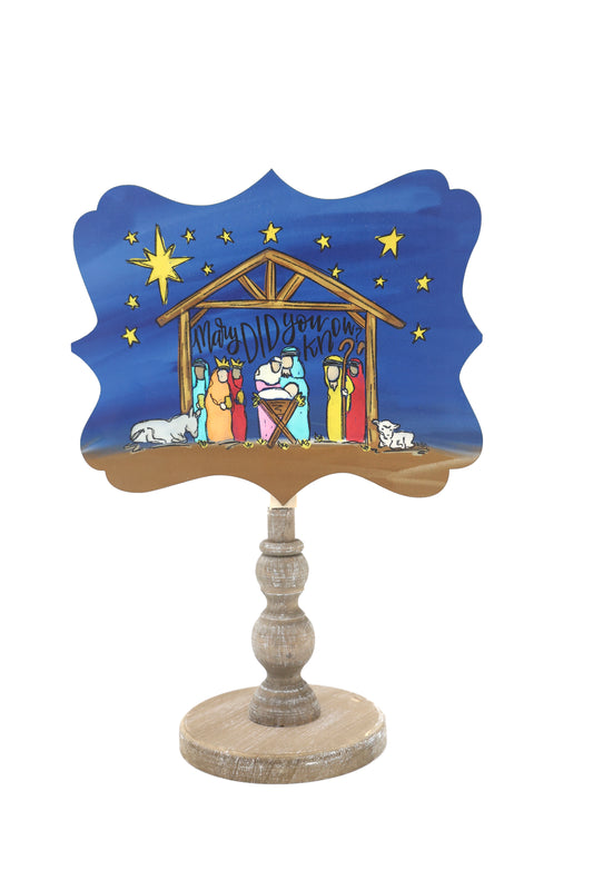 Mary Did You Know Topper