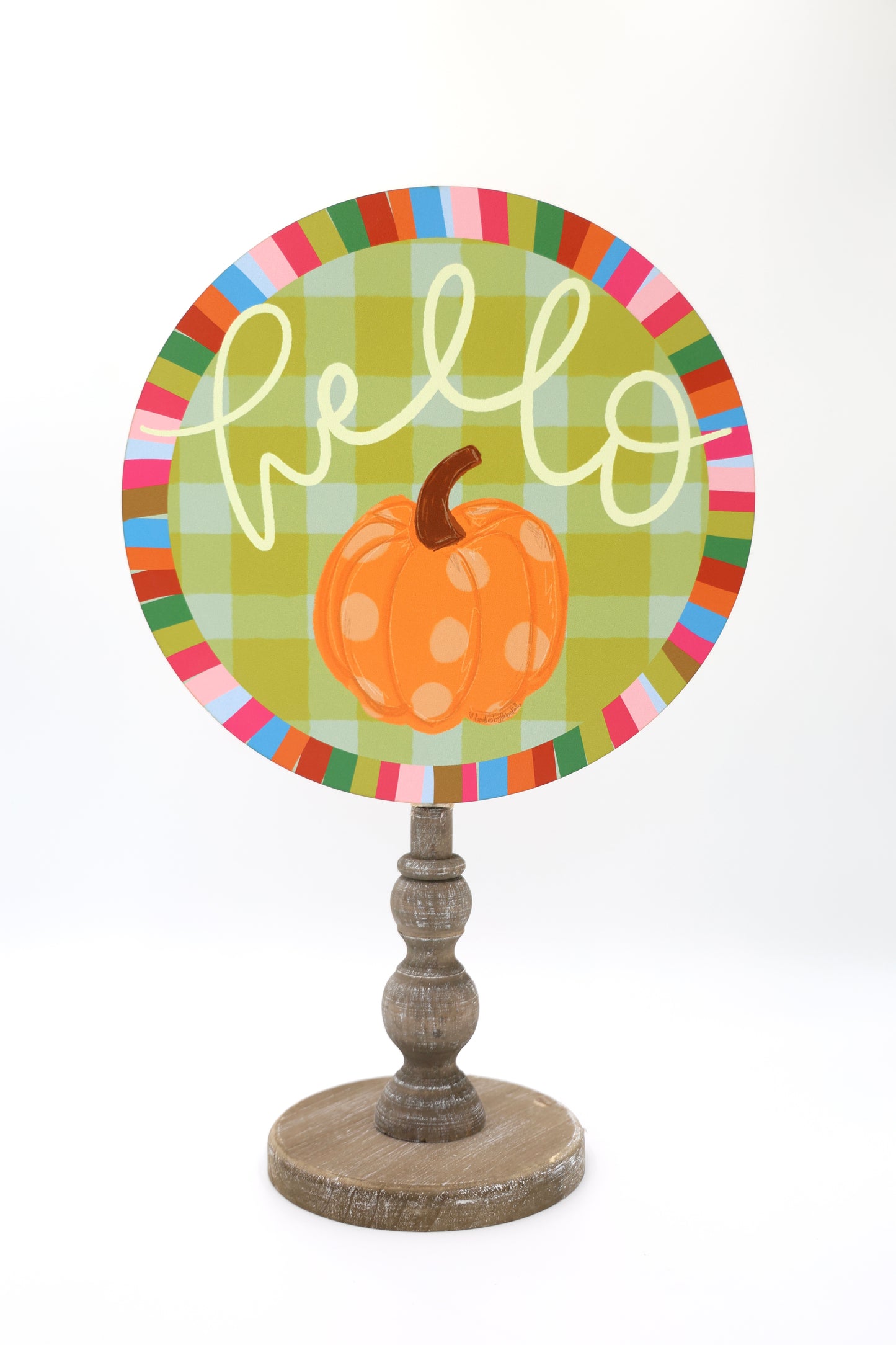 Hello Pumpkin Jewel Tone Topper