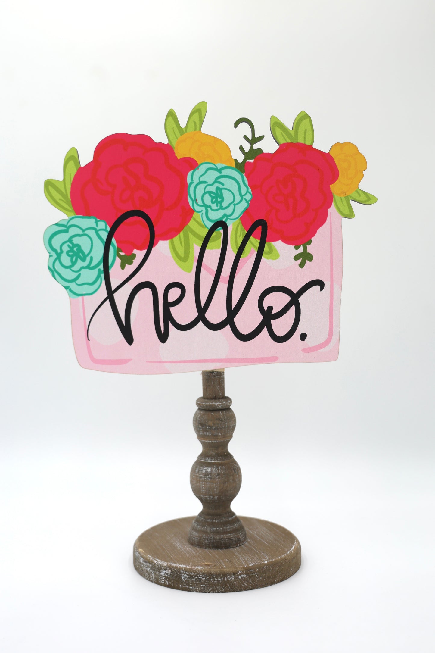 Hello Flowers Envelope Topper
