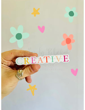 Creative colorful Sticker - Sticker