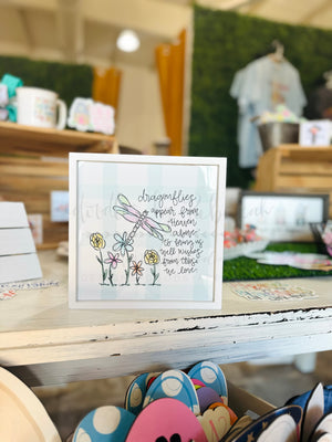 Wishes From Those We Love Framed Sign - Print
