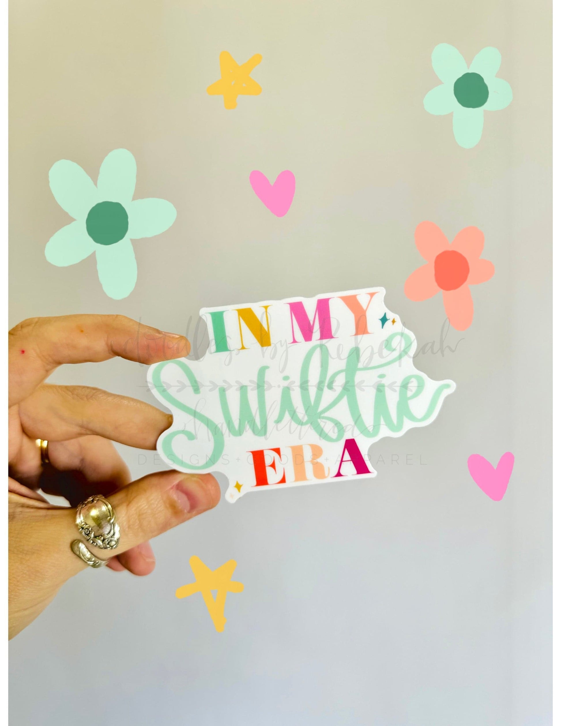 In My Swiftie Era Colorful Sticker - Sticker