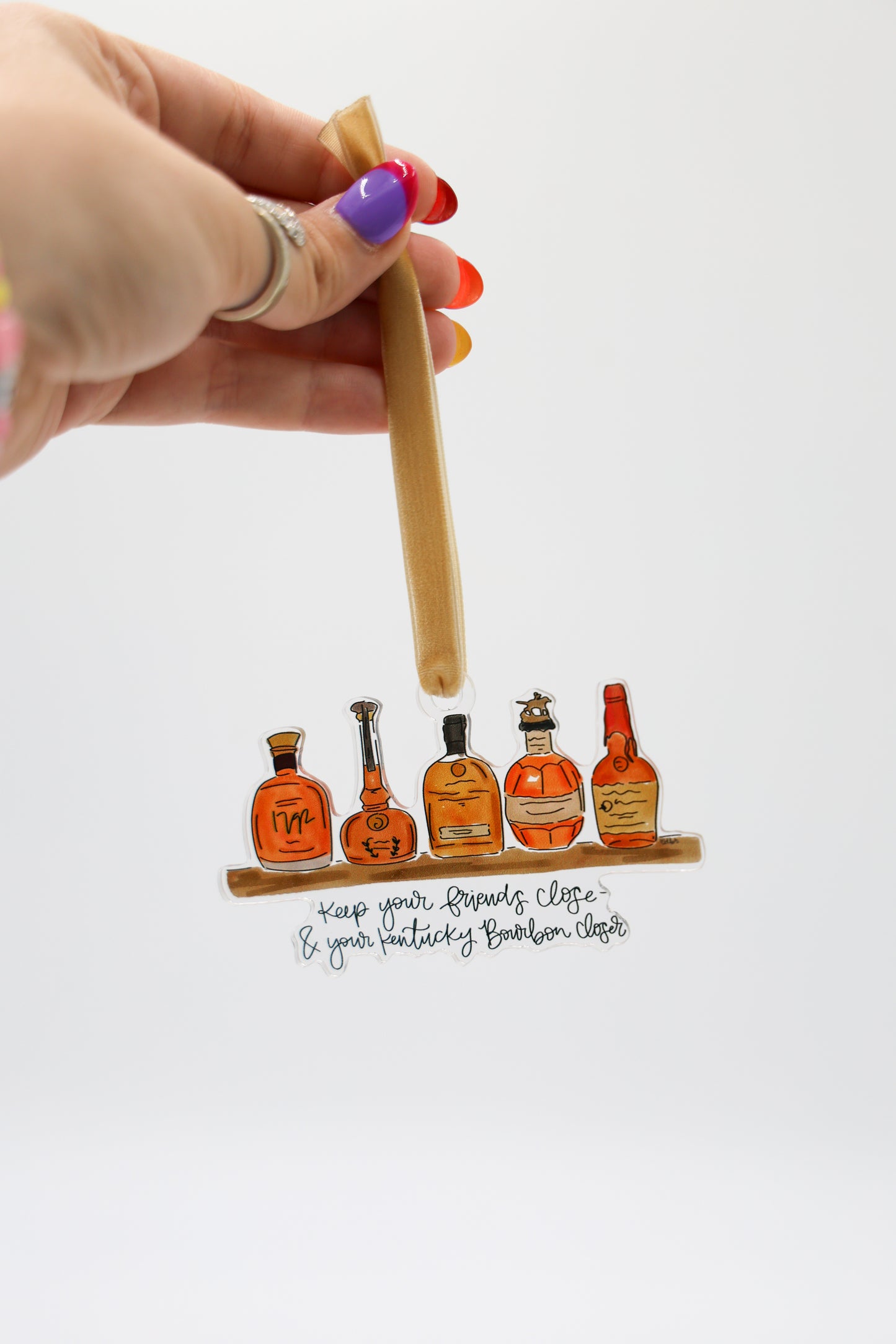Bourbon Closer Acrylic Ornament