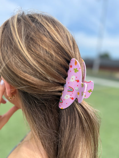 Lucky Girlie- Luck Symbols Claw Clip