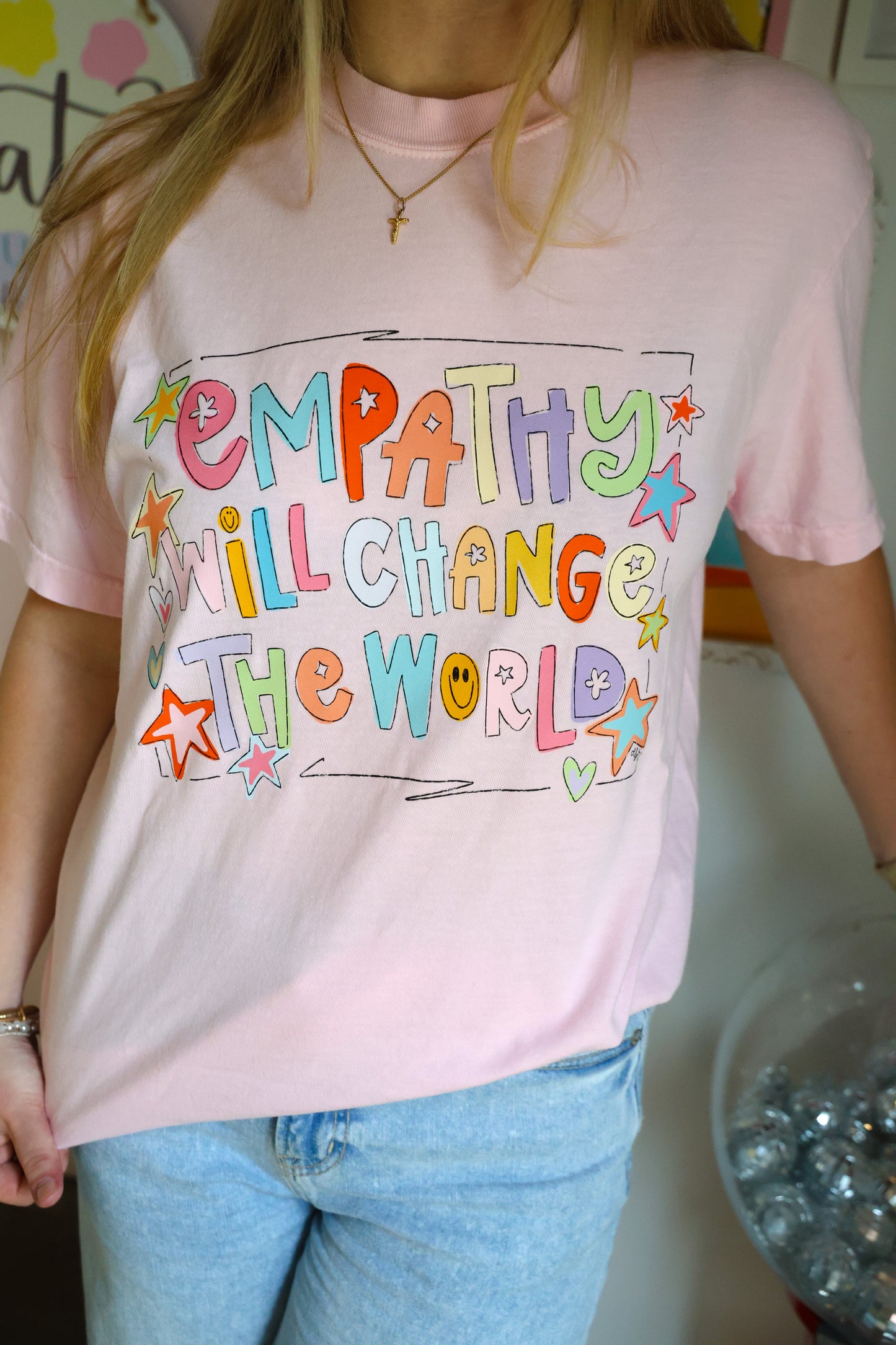 Empathy will Change the World Blossom Tee