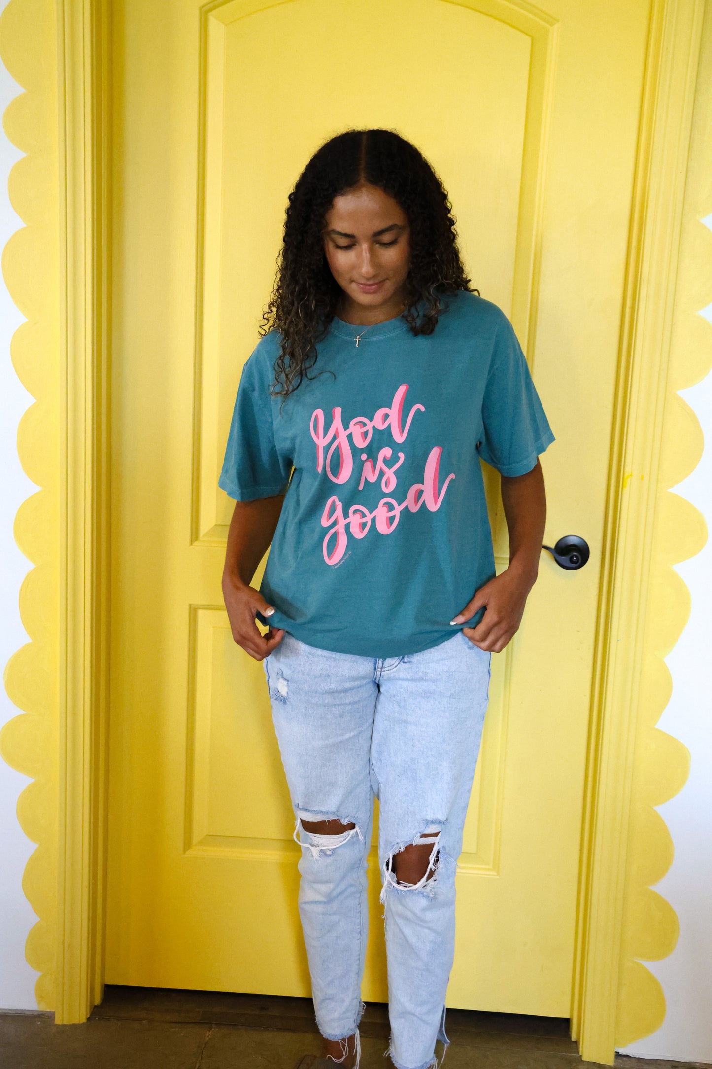 God is Good Emerald Tee
