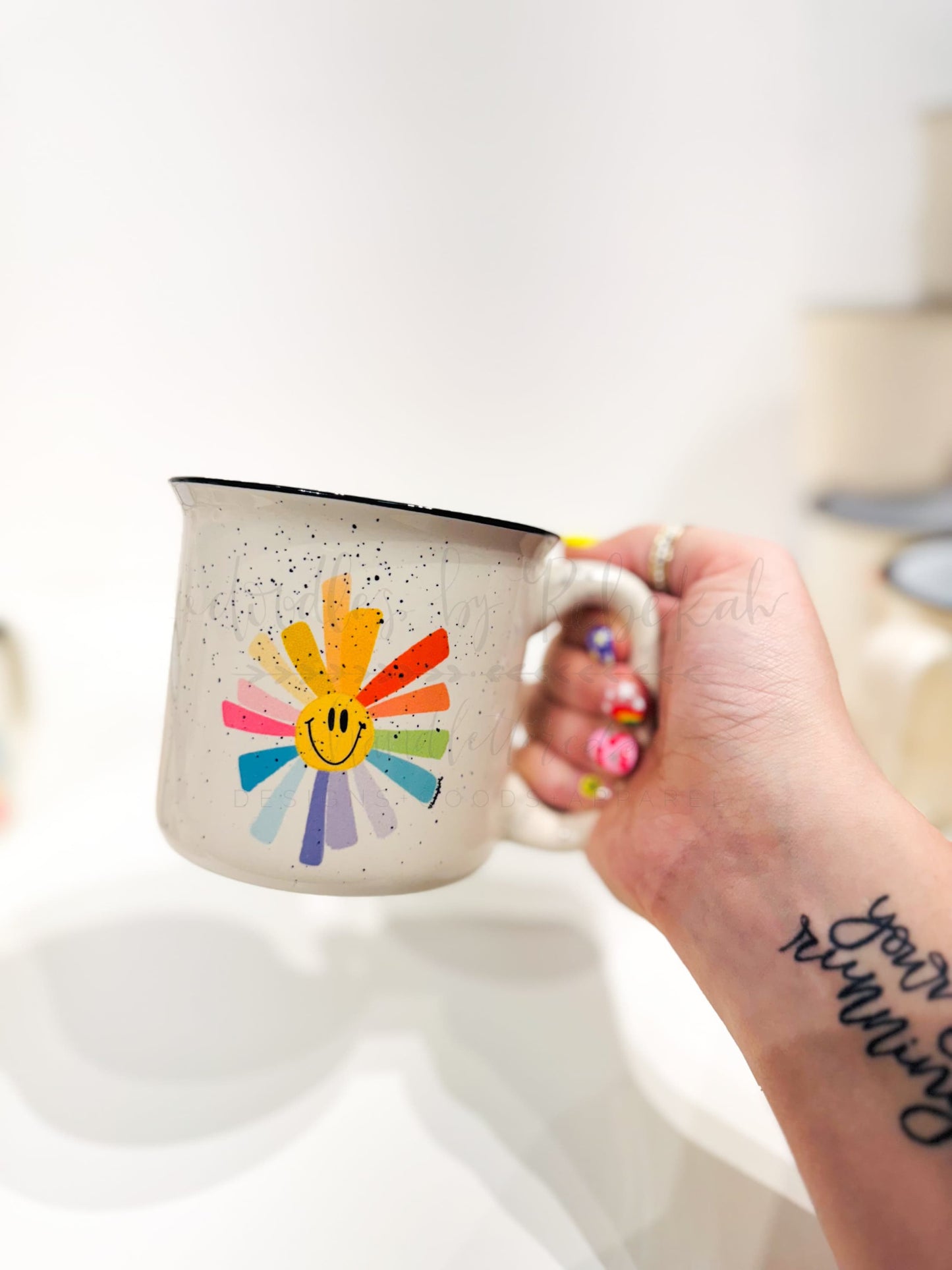 Rainbow Sun Mug - Coffee Mug