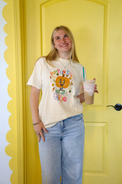 Pumpkin Spice Girlie Tee