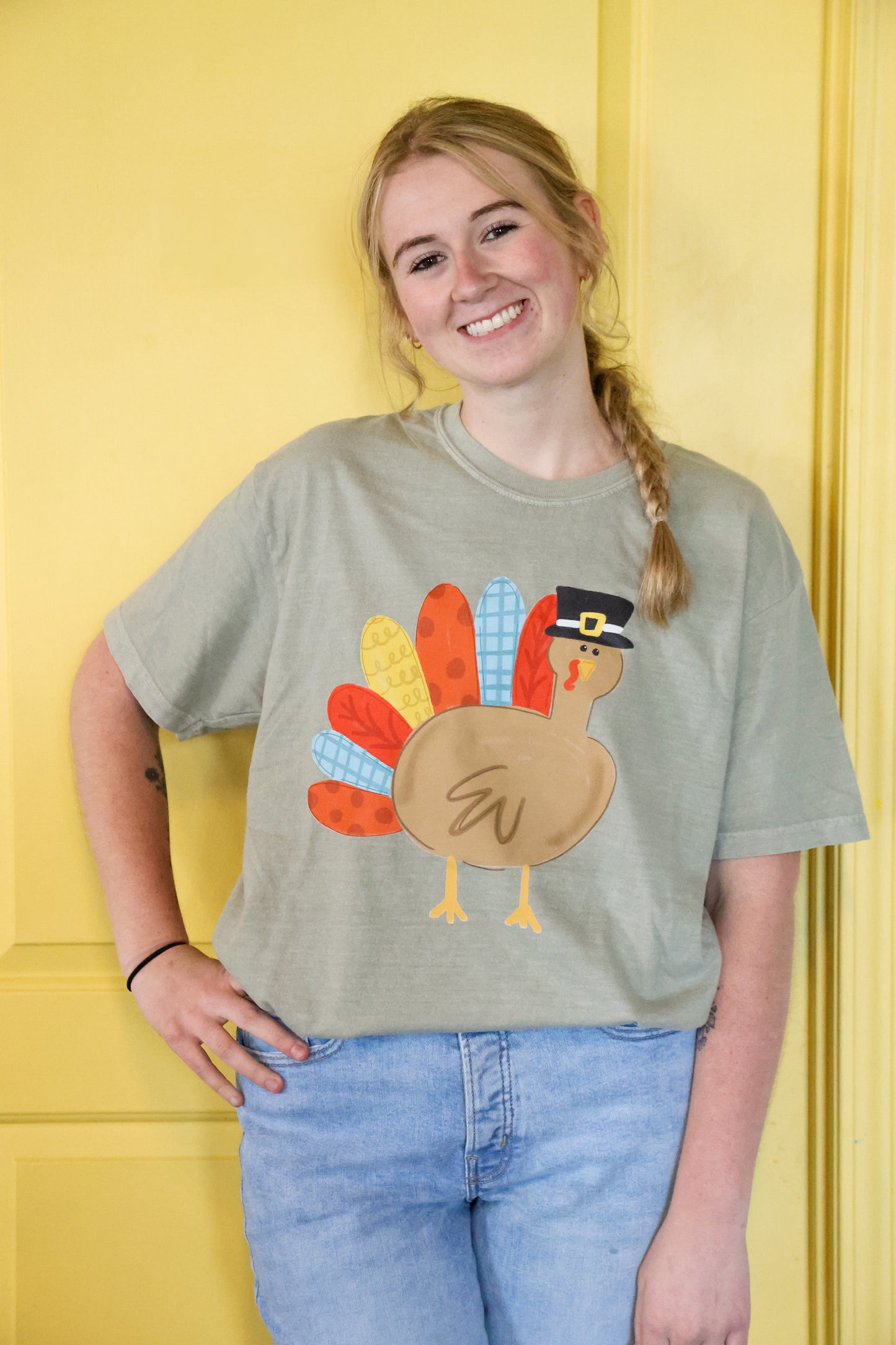 Patchy the Turkey Sandstone Tee