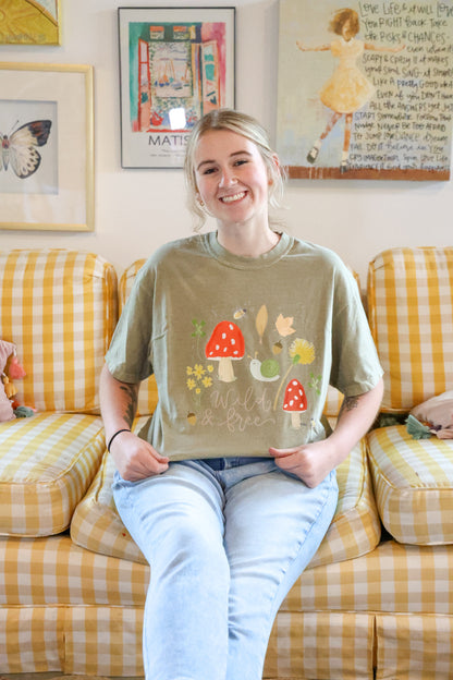 Wild & Free Sandstone Tee