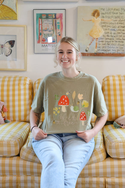 Wild & Free Sandstone Tee