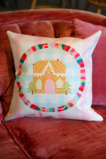 Gingerbread Jewel Tone Pillow