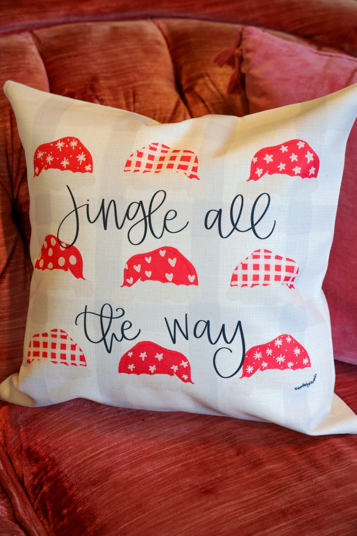 Jingle All the Way Pillow