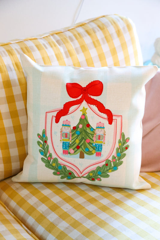 Nutcracker Crest Pillow