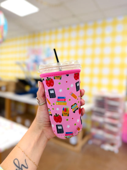 Teacher Icons Iced Coffee Sleeve