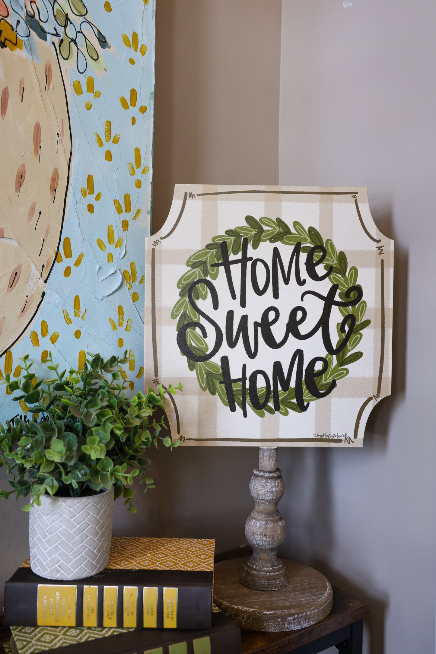 Home Sweet Home - WREATH Topper