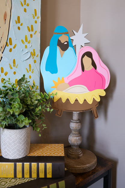 Mary and Joseph Topper
