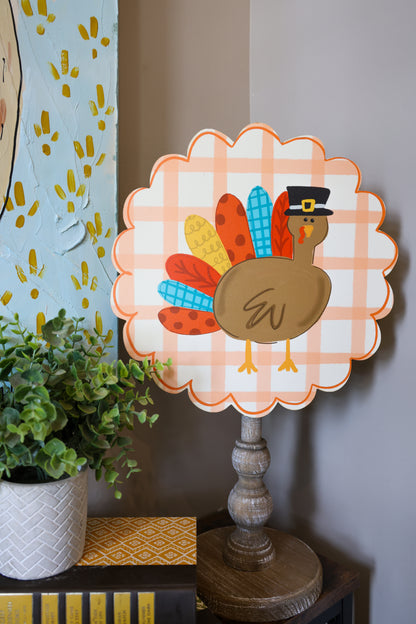 Scalloped Turkey Topper