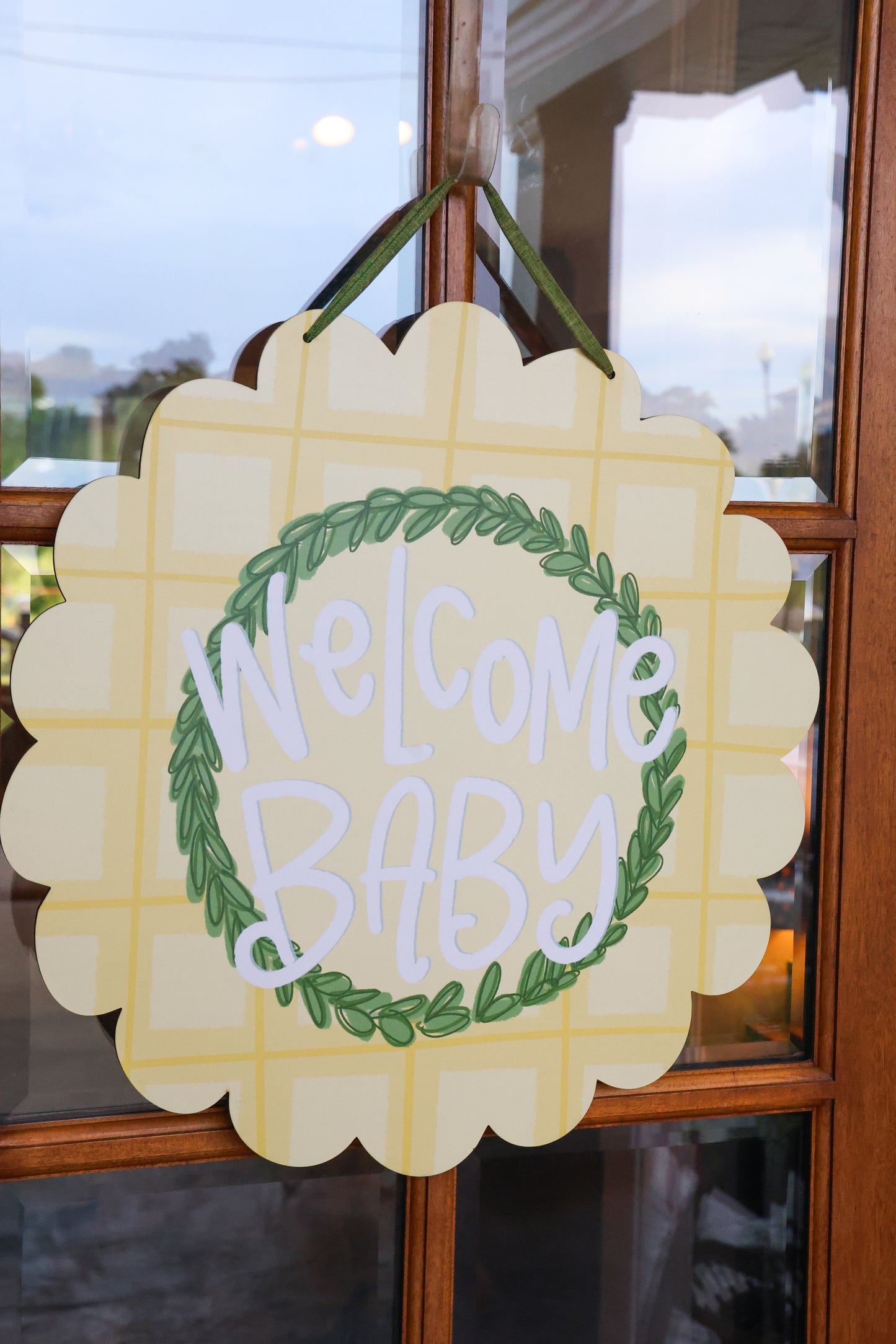 Welcome Baby Doorhanger