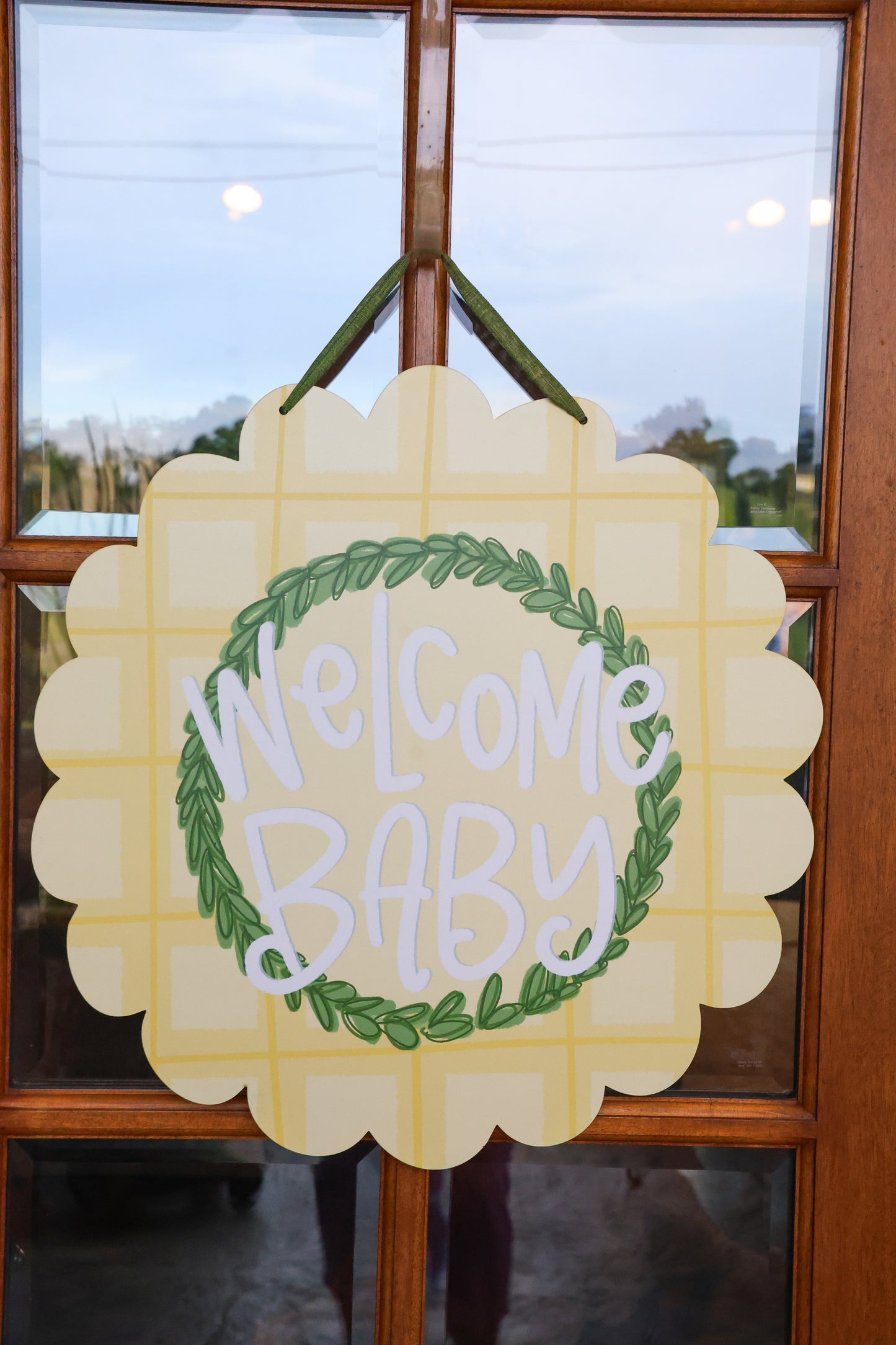 Welcome Baby Doorhanger