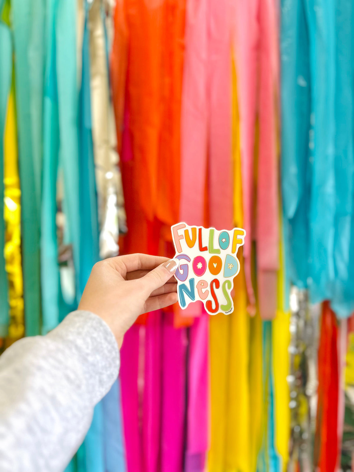 Full of Goodness Sticker