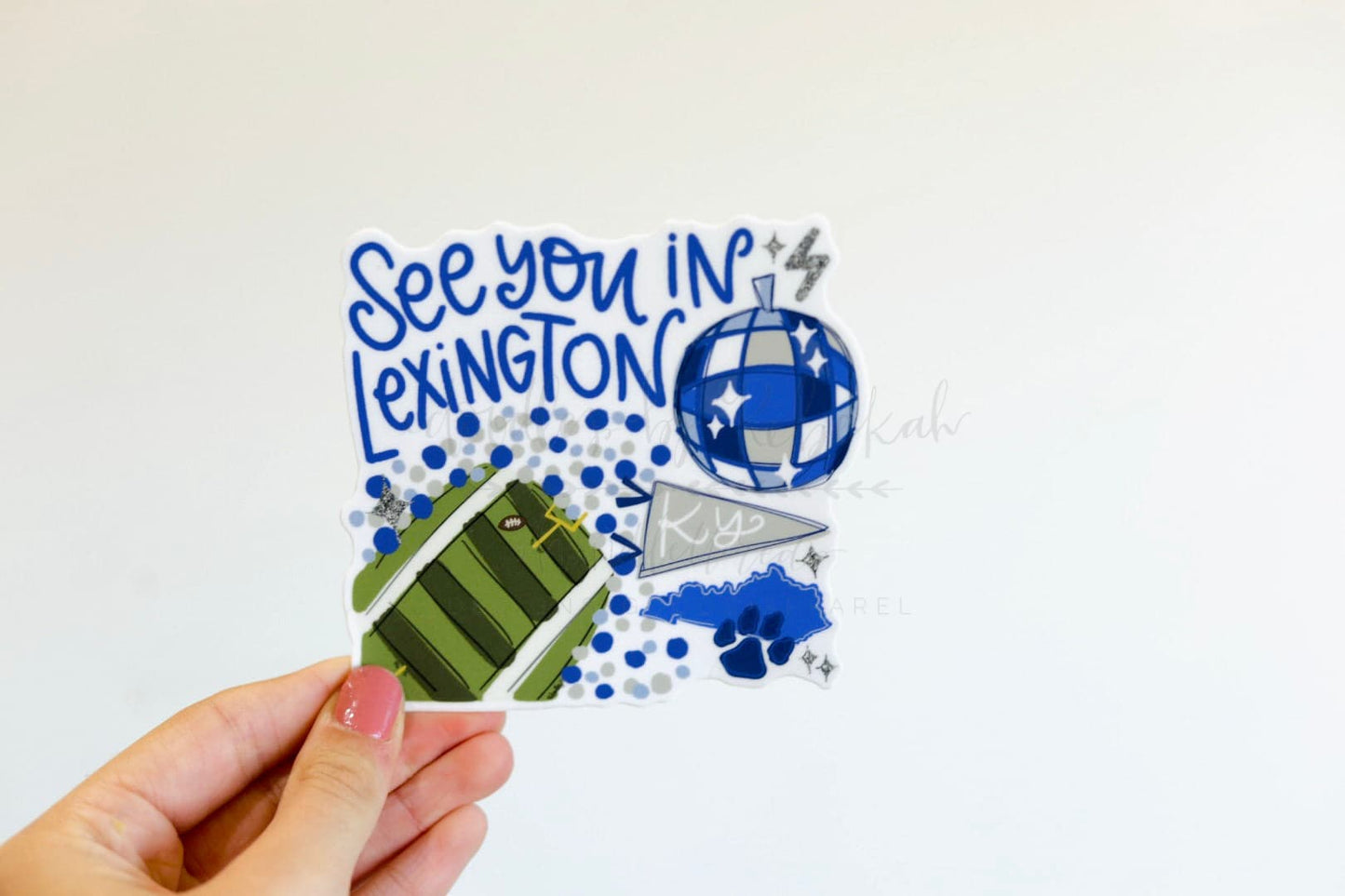 See You in Lexington Sticker - Sticker