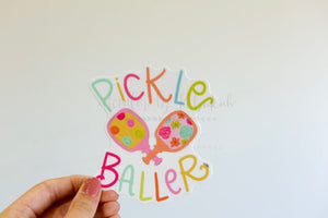 Pickleballer Sticker - Sticker