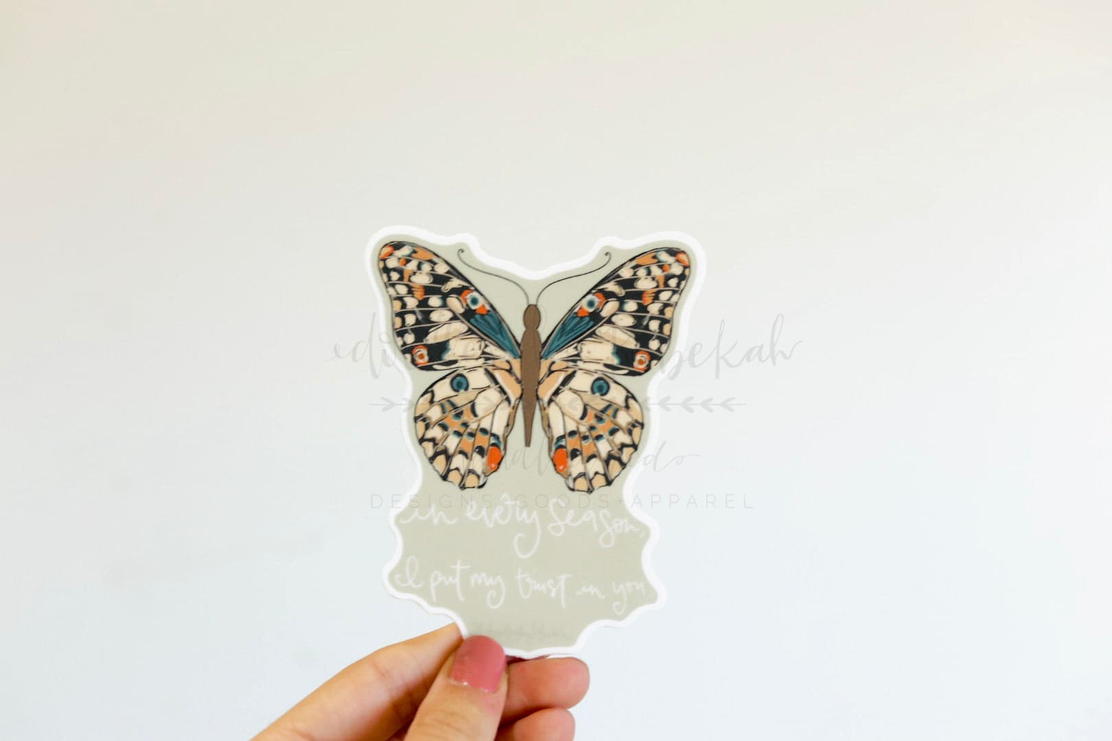 In Every Season Butterfly Sticker - Sticker