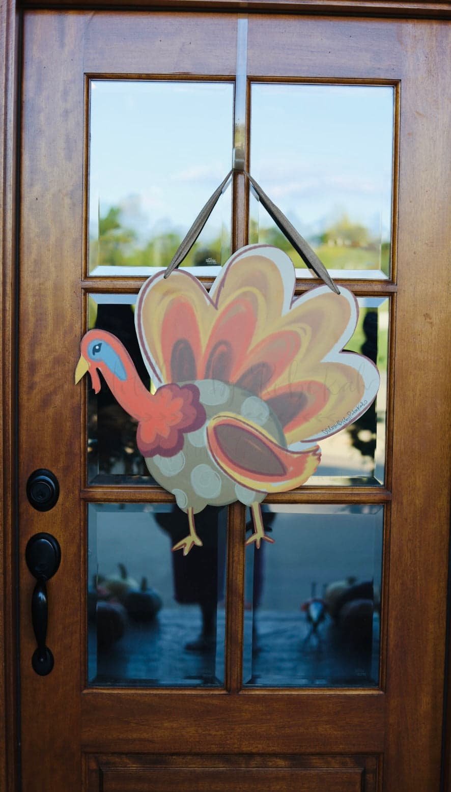 Trottin’ Turkey Doorhanger - Door Hanger