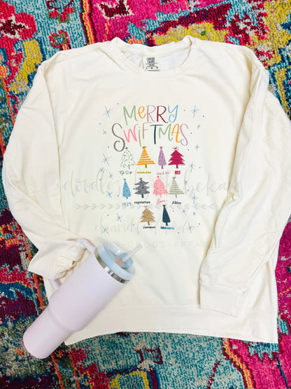 Merry Swiftmas Sweatshirt & Tee - Tees