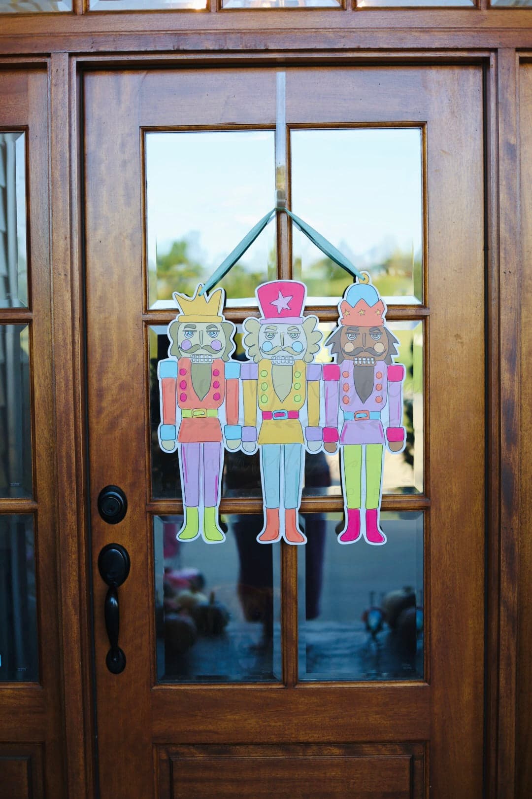 Nutcracker Trio Doorhanger - Topper