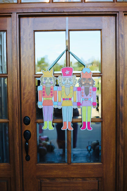 Nutcracker Trio Doorhanger - Topper