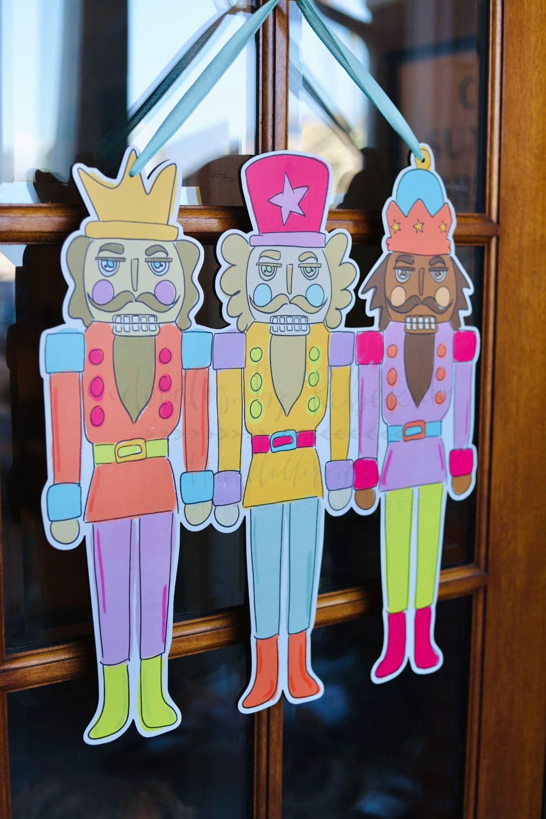 Nutcracker Trio Doorhanger - Topper