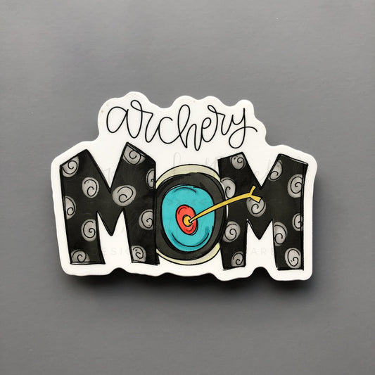 Archery Mom Sticker - Sticker