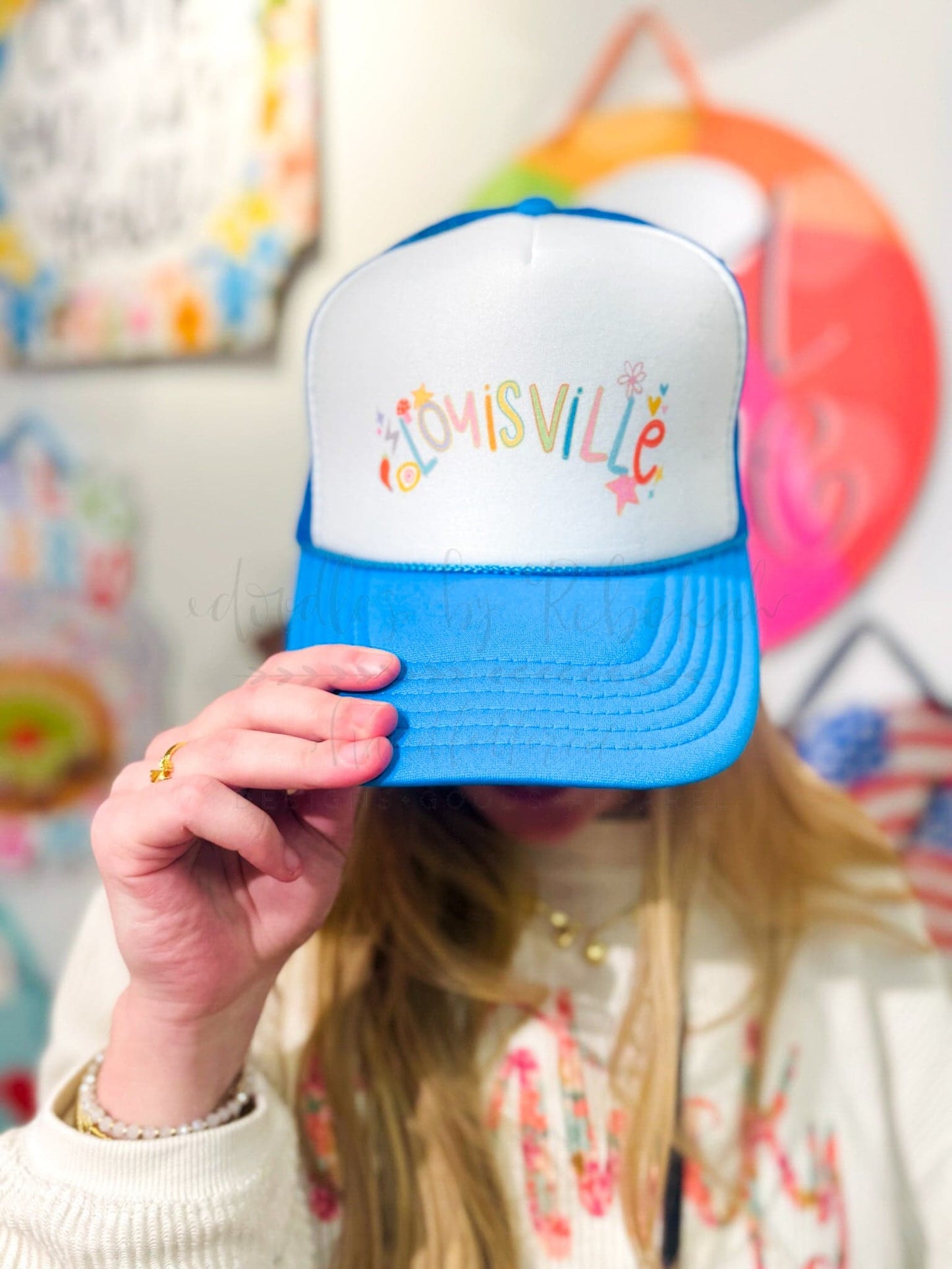 Louisville Diary Doodles Trucker Hat - Hat