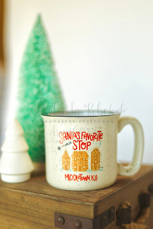 Santa’s Favorite Stop (Custom) Mug - Coffee Mug