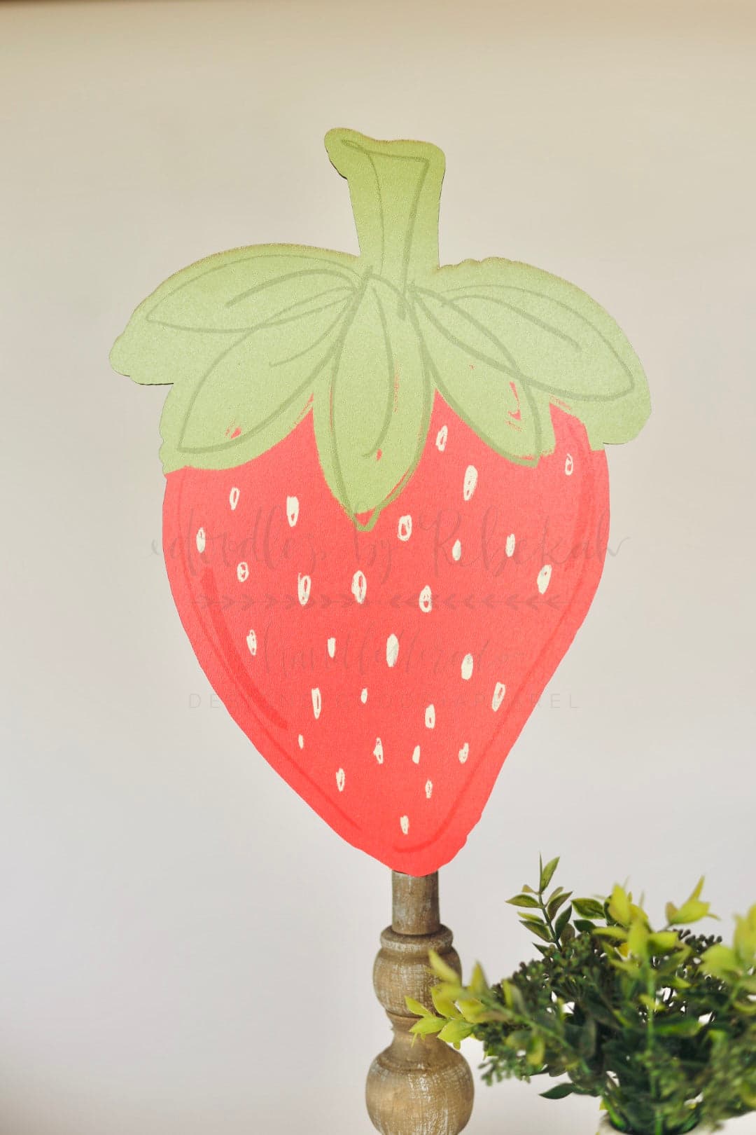 Strawberry Topper/Attachment - Door Hanger