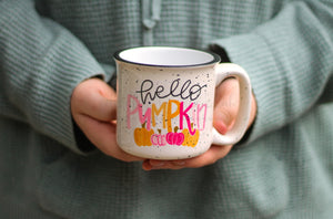 Hello Pumpkin Mug - Coffee