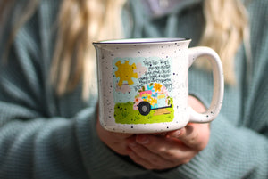 Say Yes to What Makes You Happy Camper Mug - Coffee