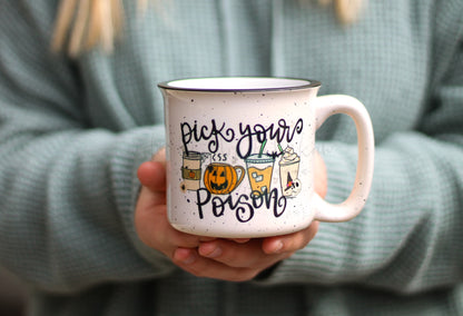 Pick Your Poison Coffee Mug - Coffee Mug